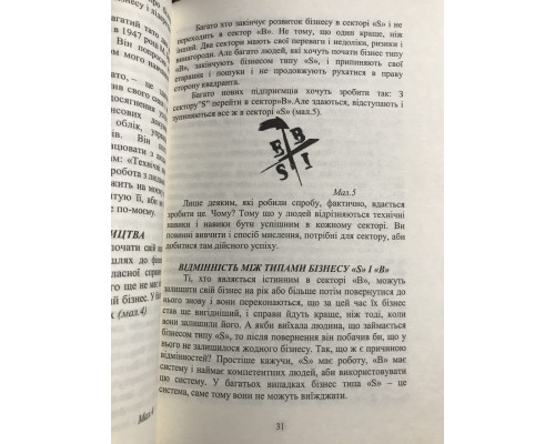 Книга Квадрант денежного потока. Роберт Кийосаки (украинский язык )