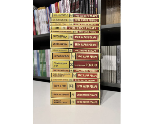 Комплет из 16 книг. Эрих Мария Ремарк