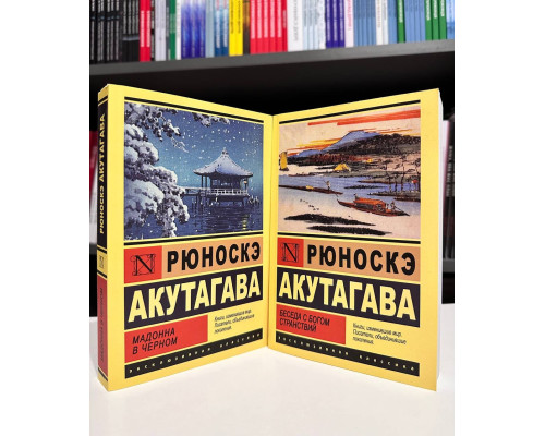 Комплект книг: Мадонна в чорному + Беседа с богом странствий. Рюноскэ Акутагава