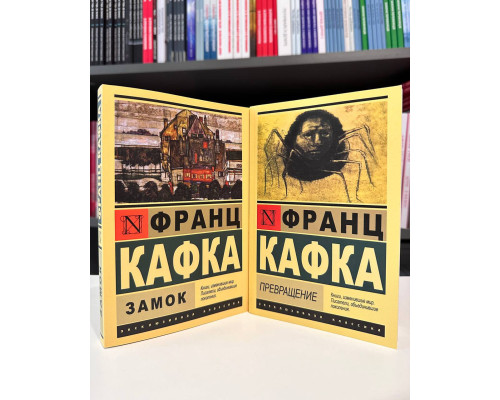 Комплект книг: Превращение + Замок. Франц Кафка